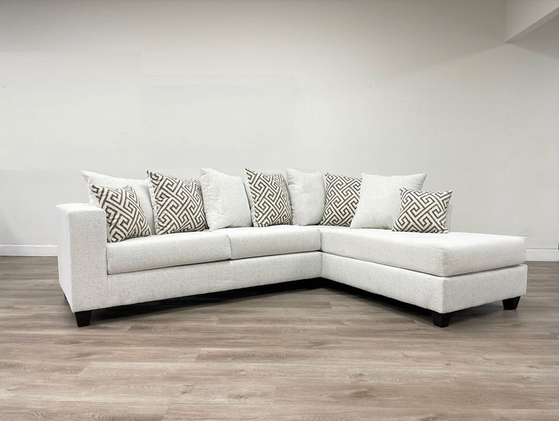 110 Hollywood Sectional - Stone