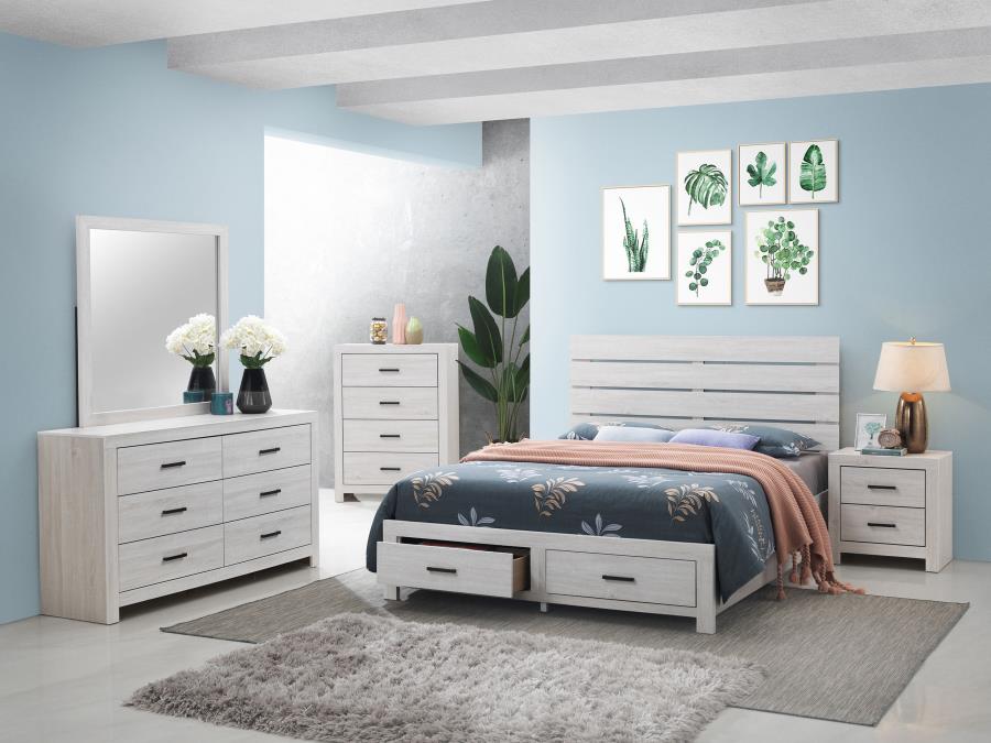 Brantford Bedroom Set Coastal White