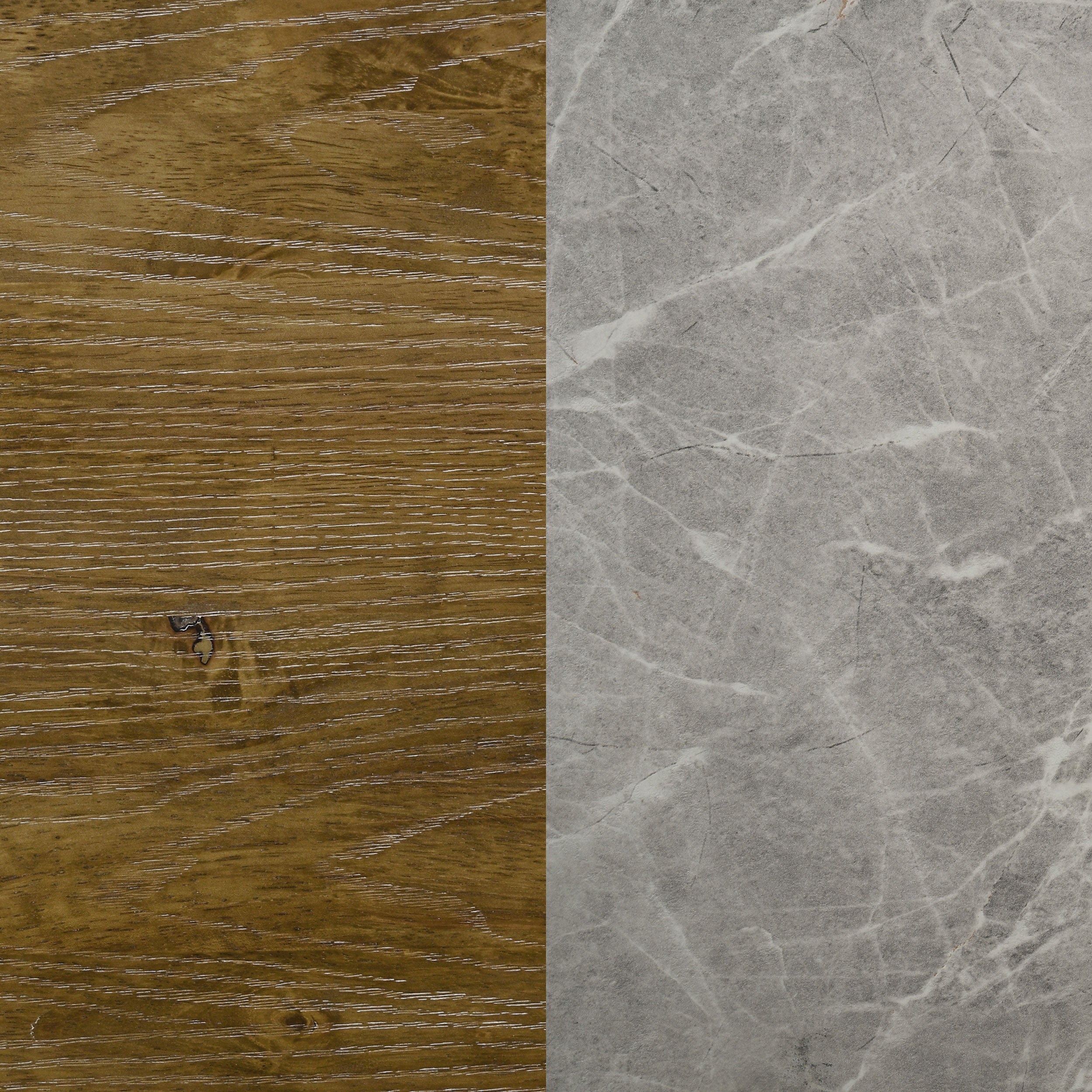 Henderson Medium Oak Dresser with Mirror, Chest, Nightstand and Mirror