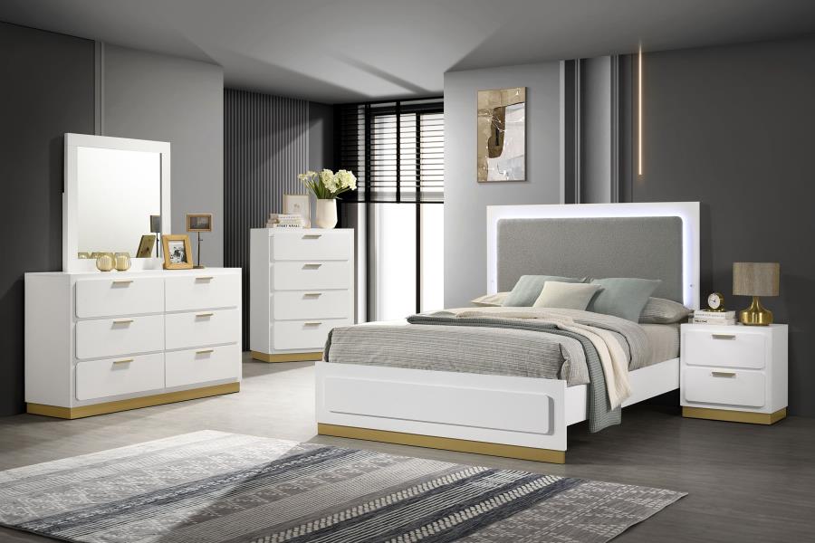 Caraway Bedroom Set - White