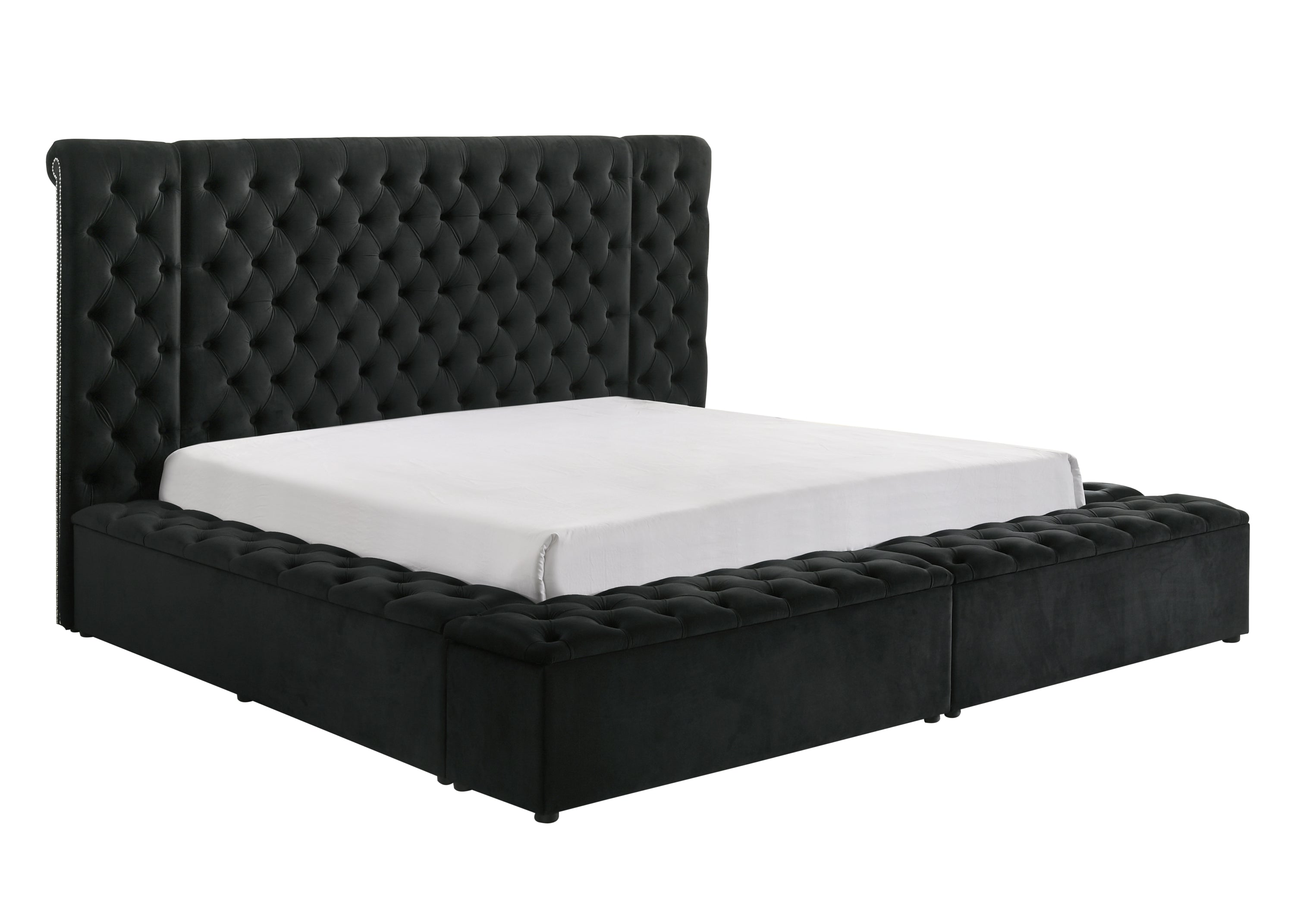 LILIANA BLACK BED FRAME COLLECTION
