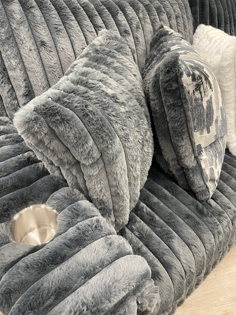 London Charcoal Sectional