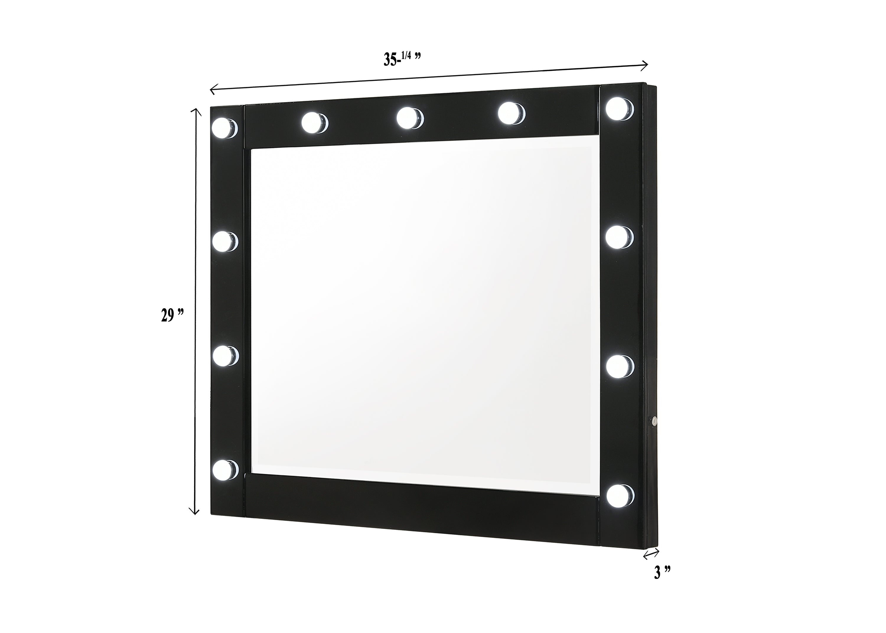 Avery Luxe Vanity Collection Obsidian