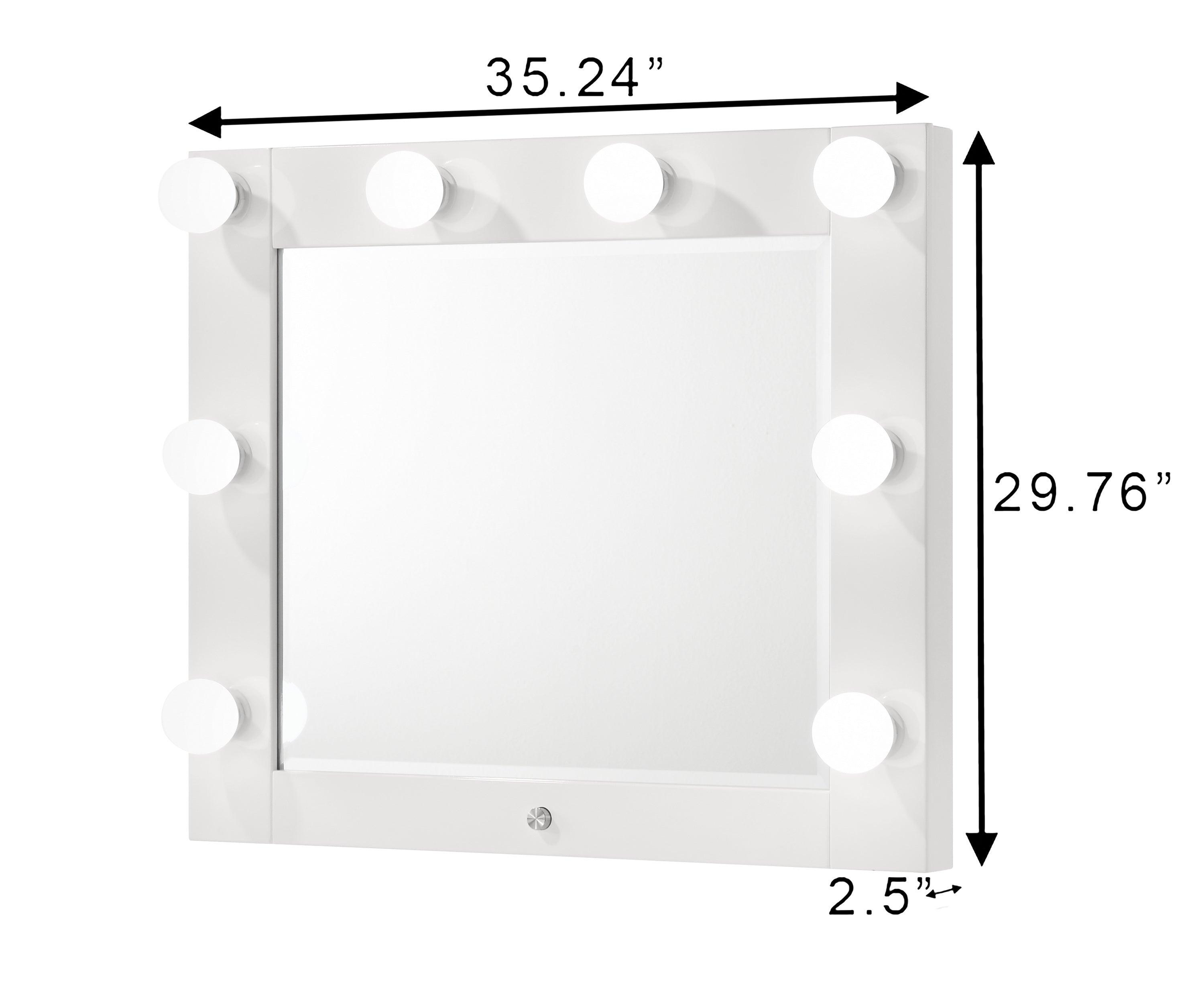 LUXO Vanity Set – White