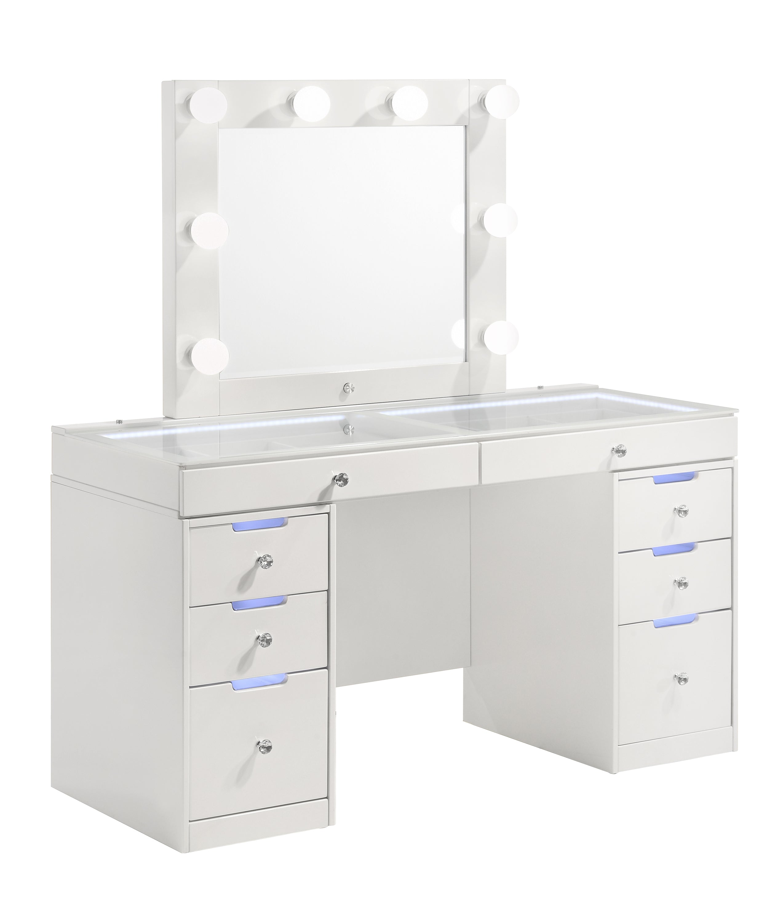 LUXO Vanity Set – White