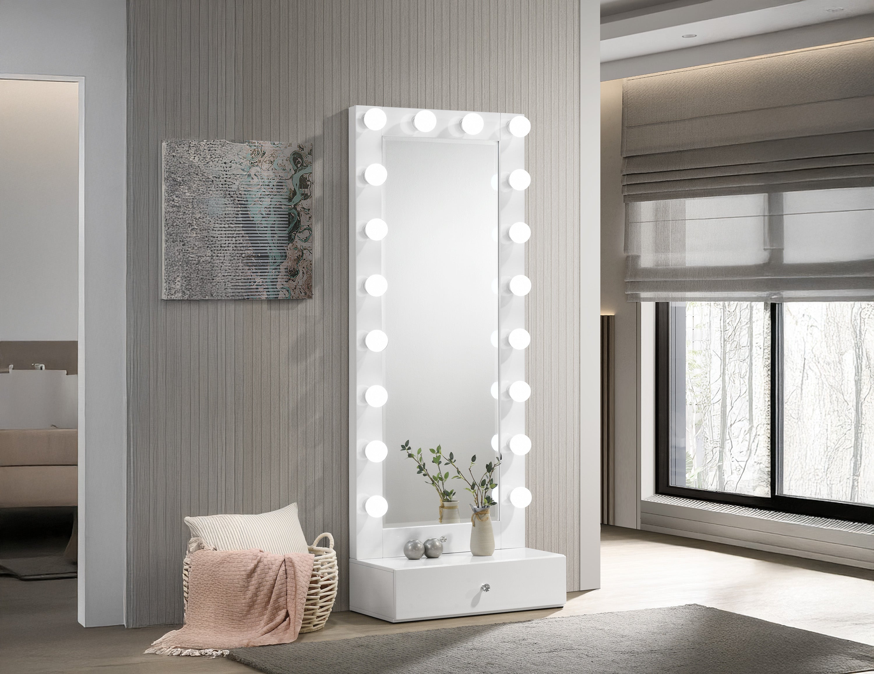 LUXO Vanity Set – White