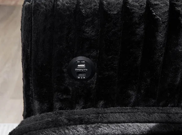 The Haven Sleeper Sectional – Black