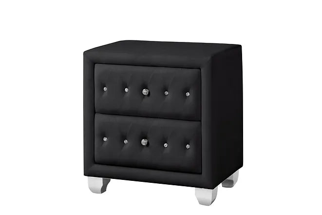 Olivia Black Bedroom Set Collection