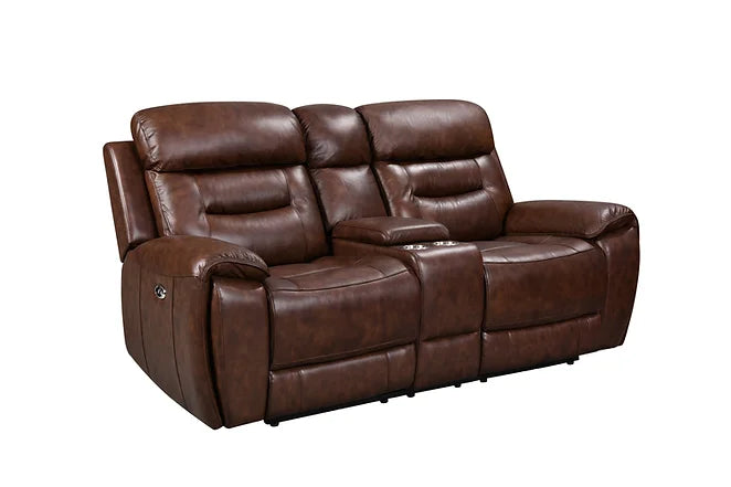 Rosewood TT (Leather/Power) Reclining Set