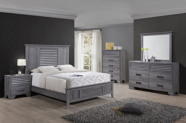 Sarter Grey  Bedroom Set Collection