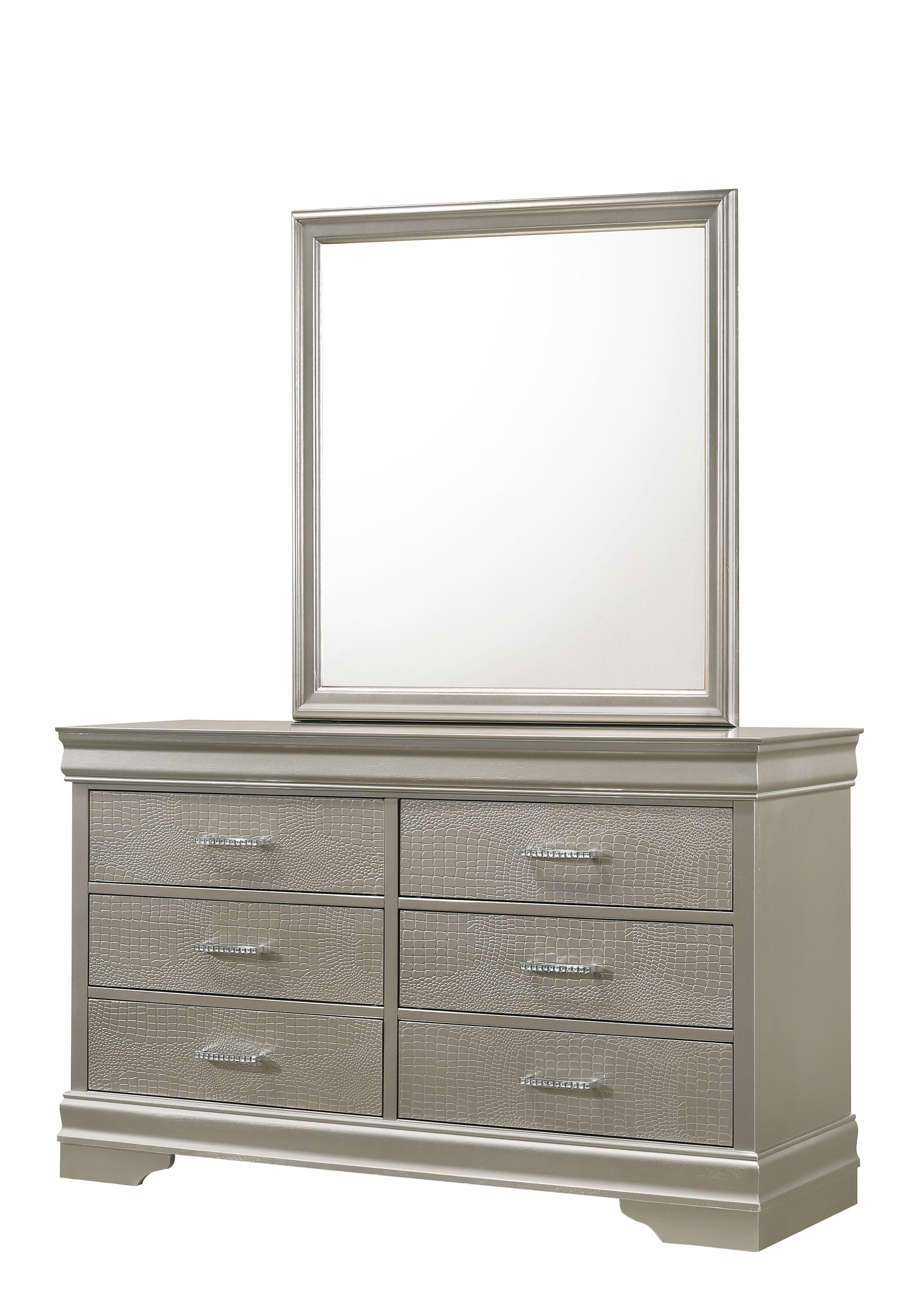 Amalia Champagne Bedroom Set Collection