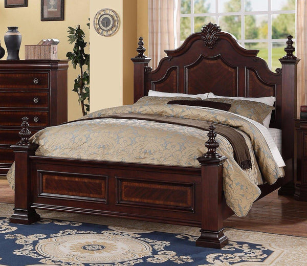 Charlotte Brown Queen Size Bed Frame
