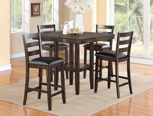 Tahoe Espresso 5-Piece Dinette