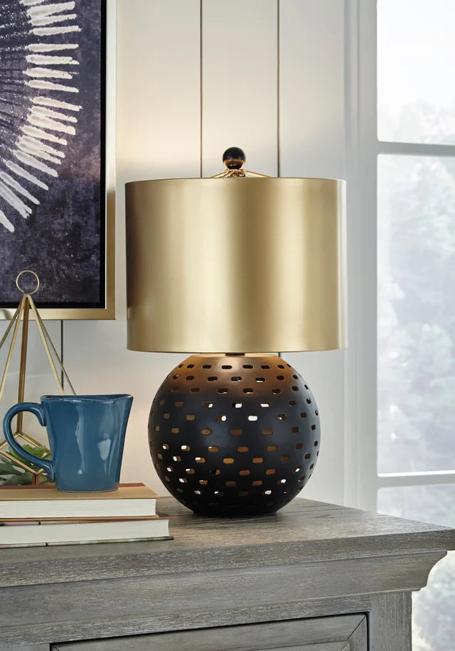 Gold Table Lamp
