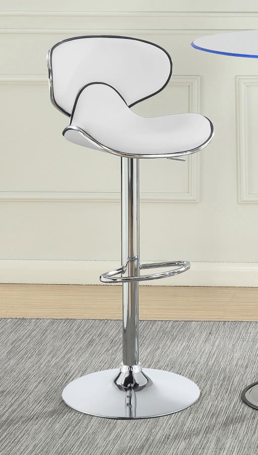 White Barstool Set of 2