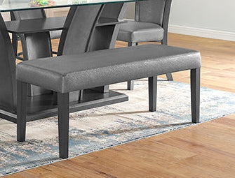 Camelia Grey Bench