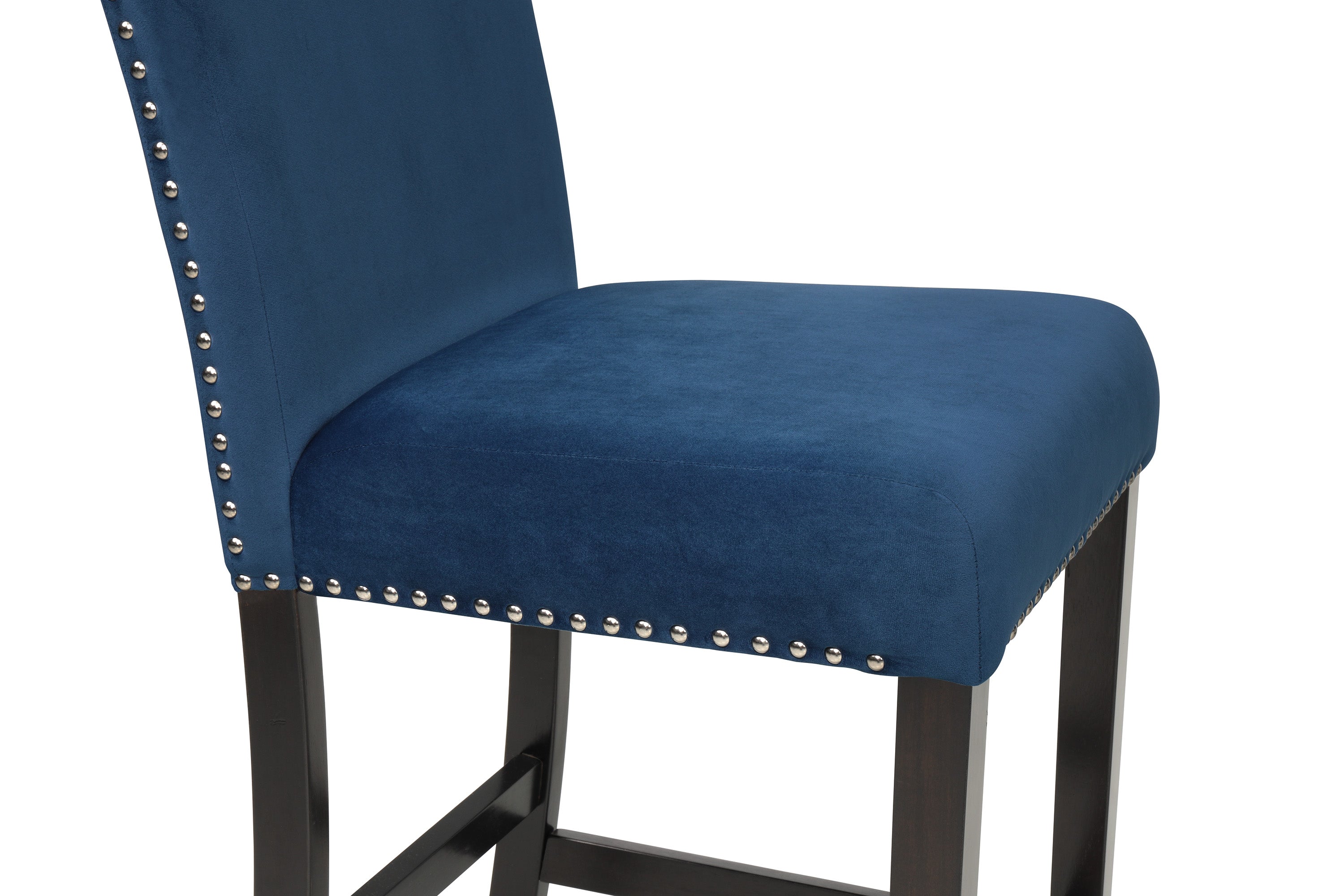 Lennon Rectangular Royal Blue Counter Height 5-Piece Dinette Set