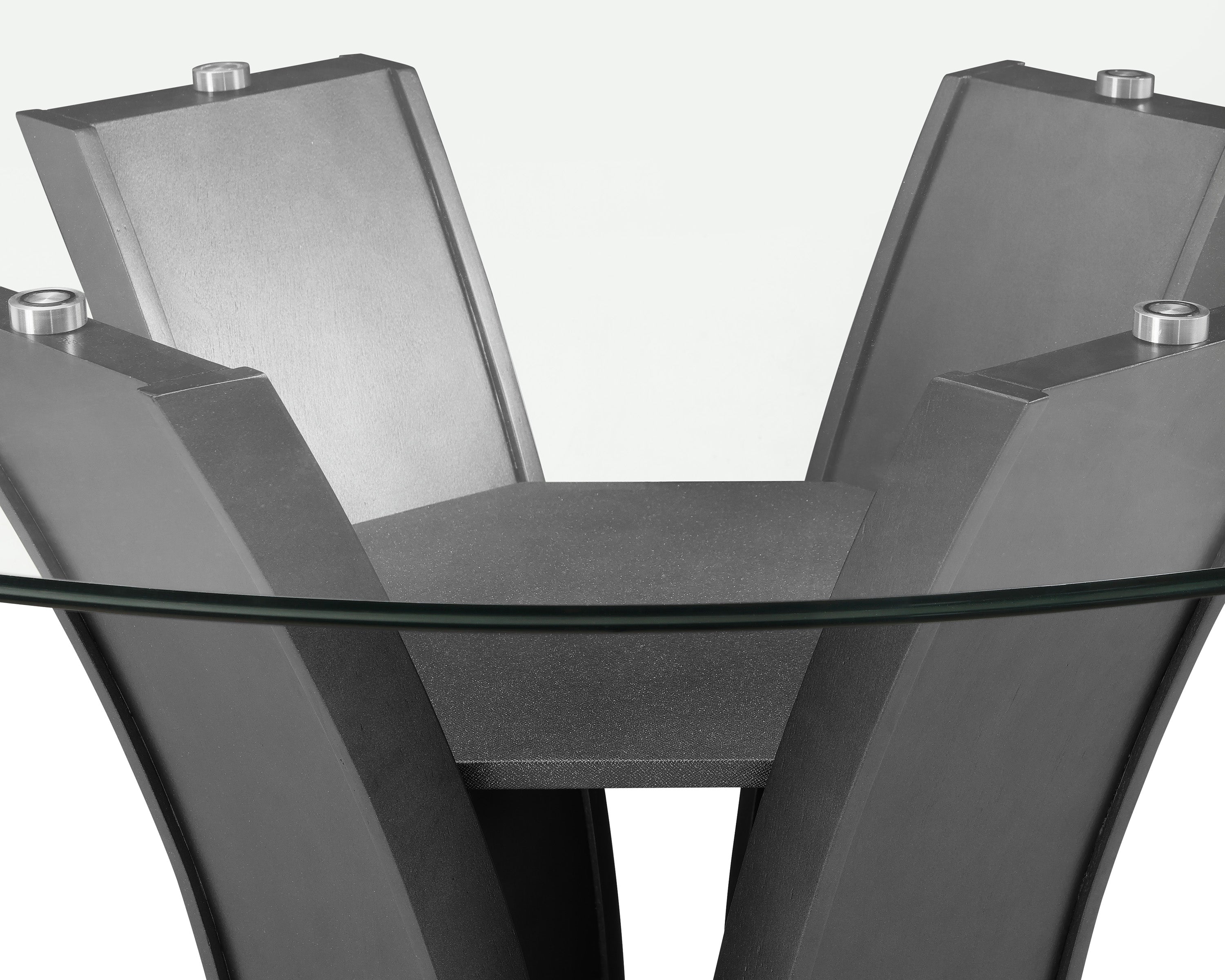Orlando - Grey Pub Table + 4 Chair Set
