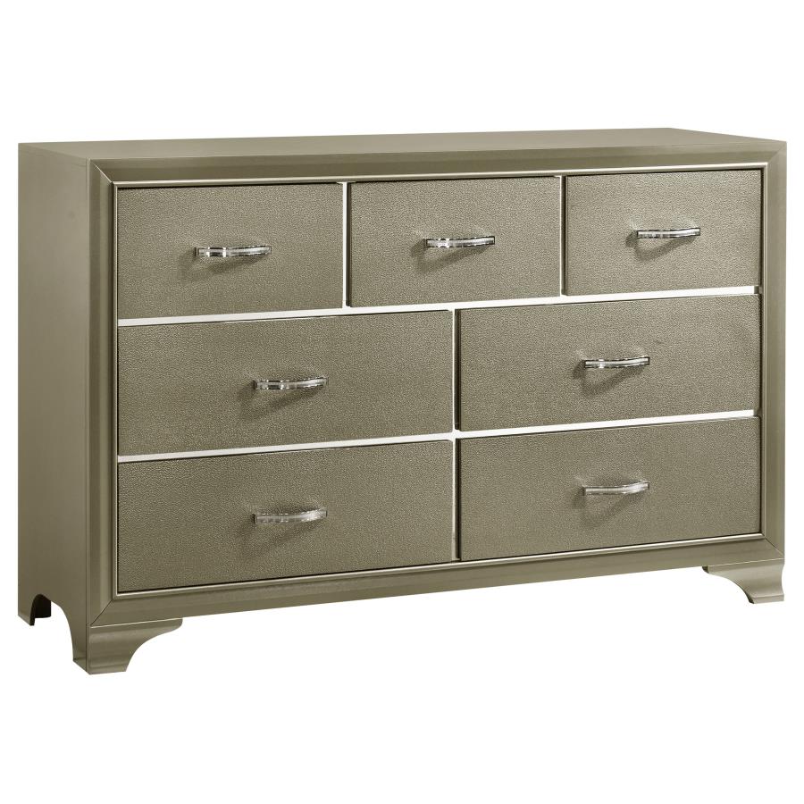 Beaumont Bedroom Set - Champagne