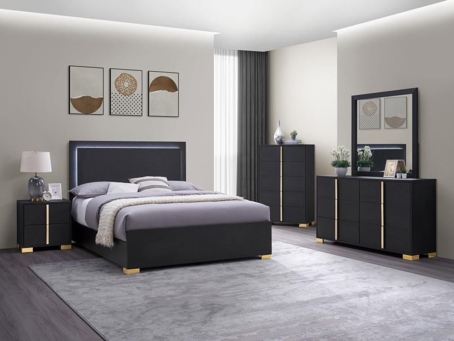 Marceline Bedroom Set Black