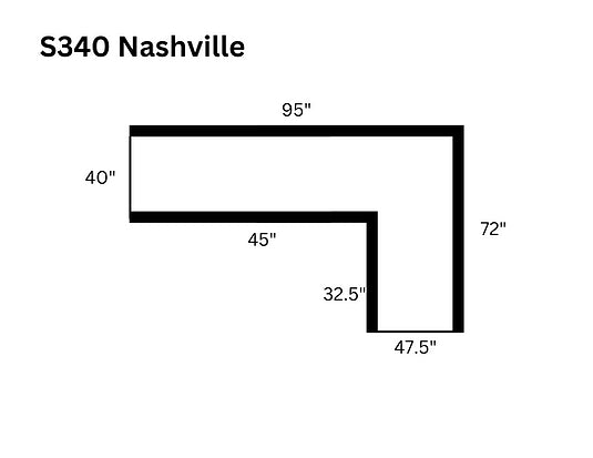 Nashville Grey Sectional