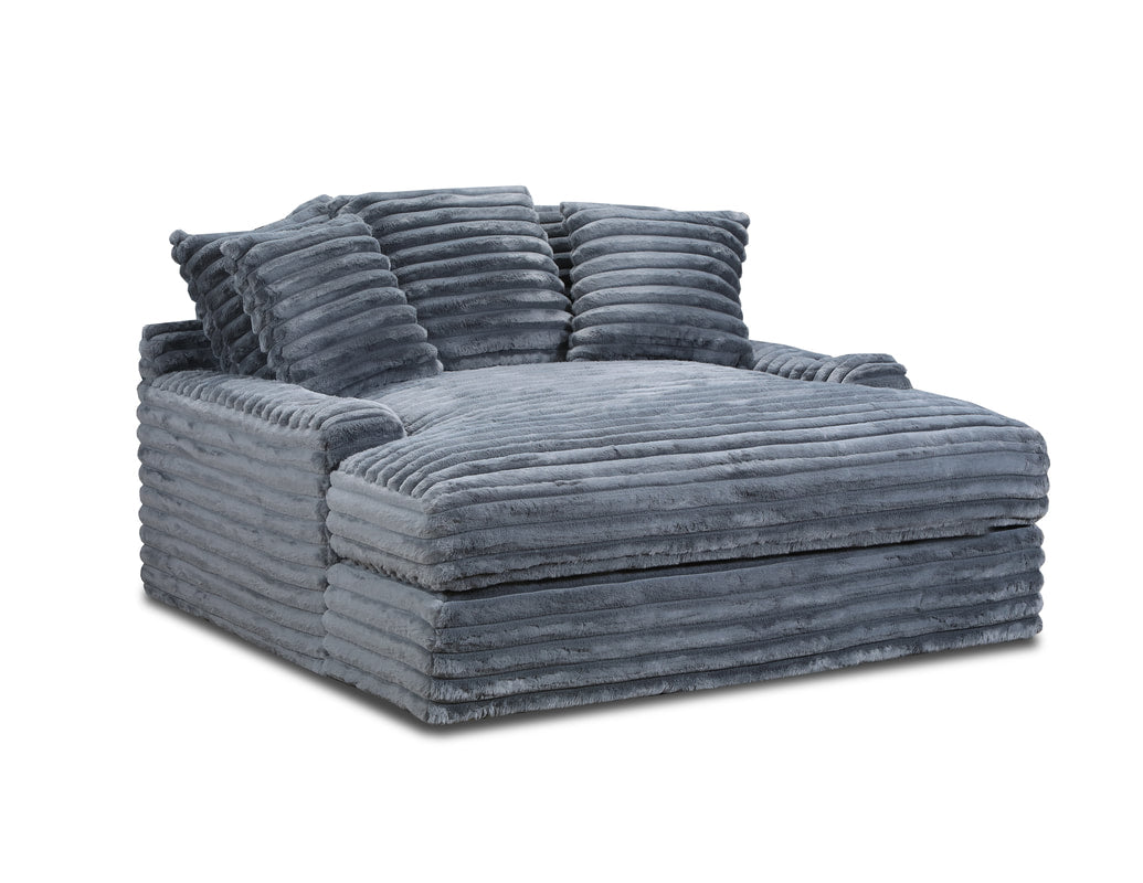 4500 Charcoal Lounge Chaise