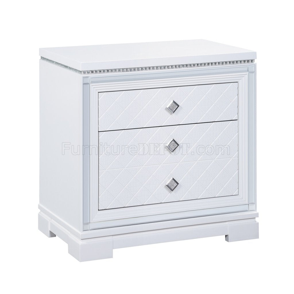 Eleanor Vanity Bedroom White Collection