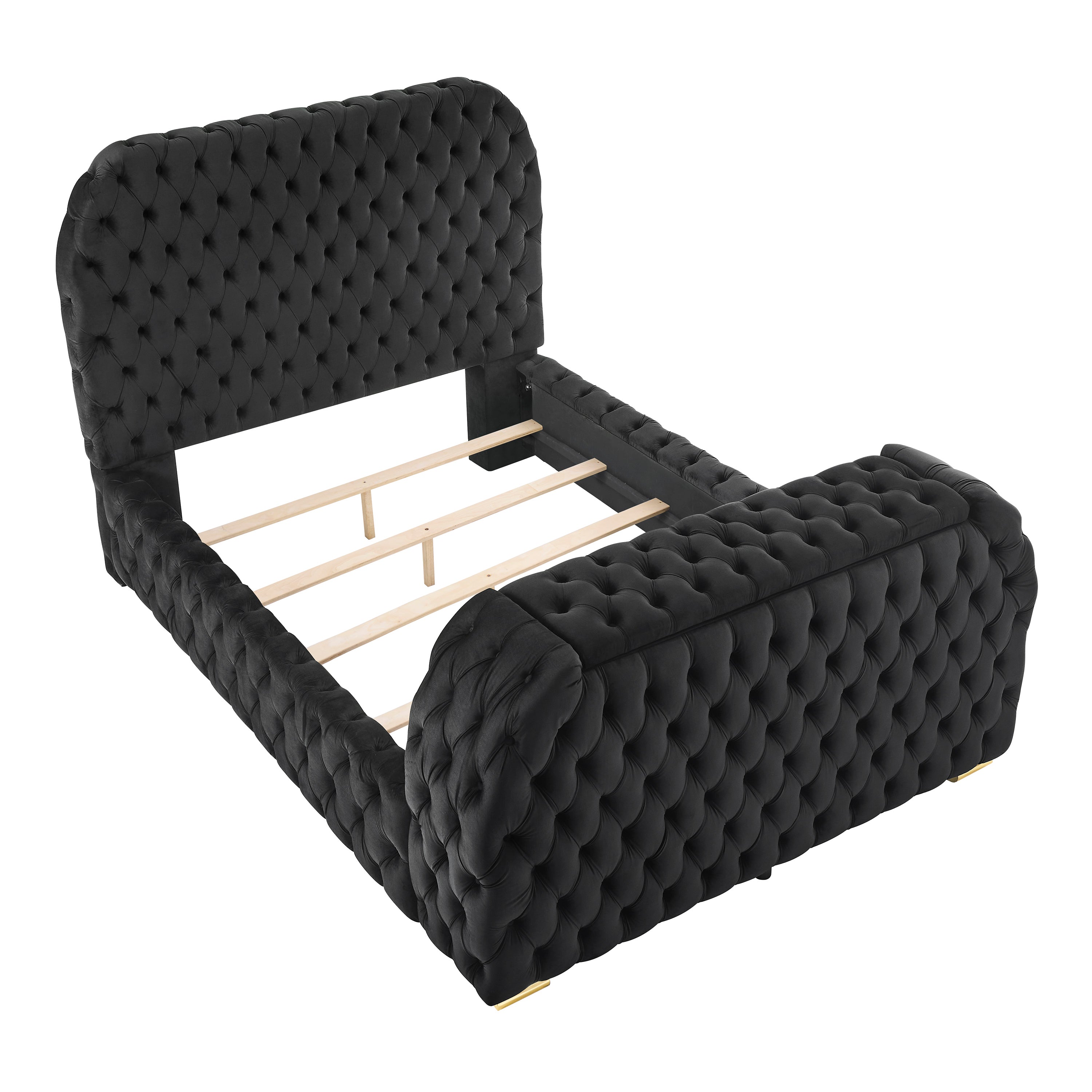 NATALIA BED W/FIREPLACE,TV LIFT