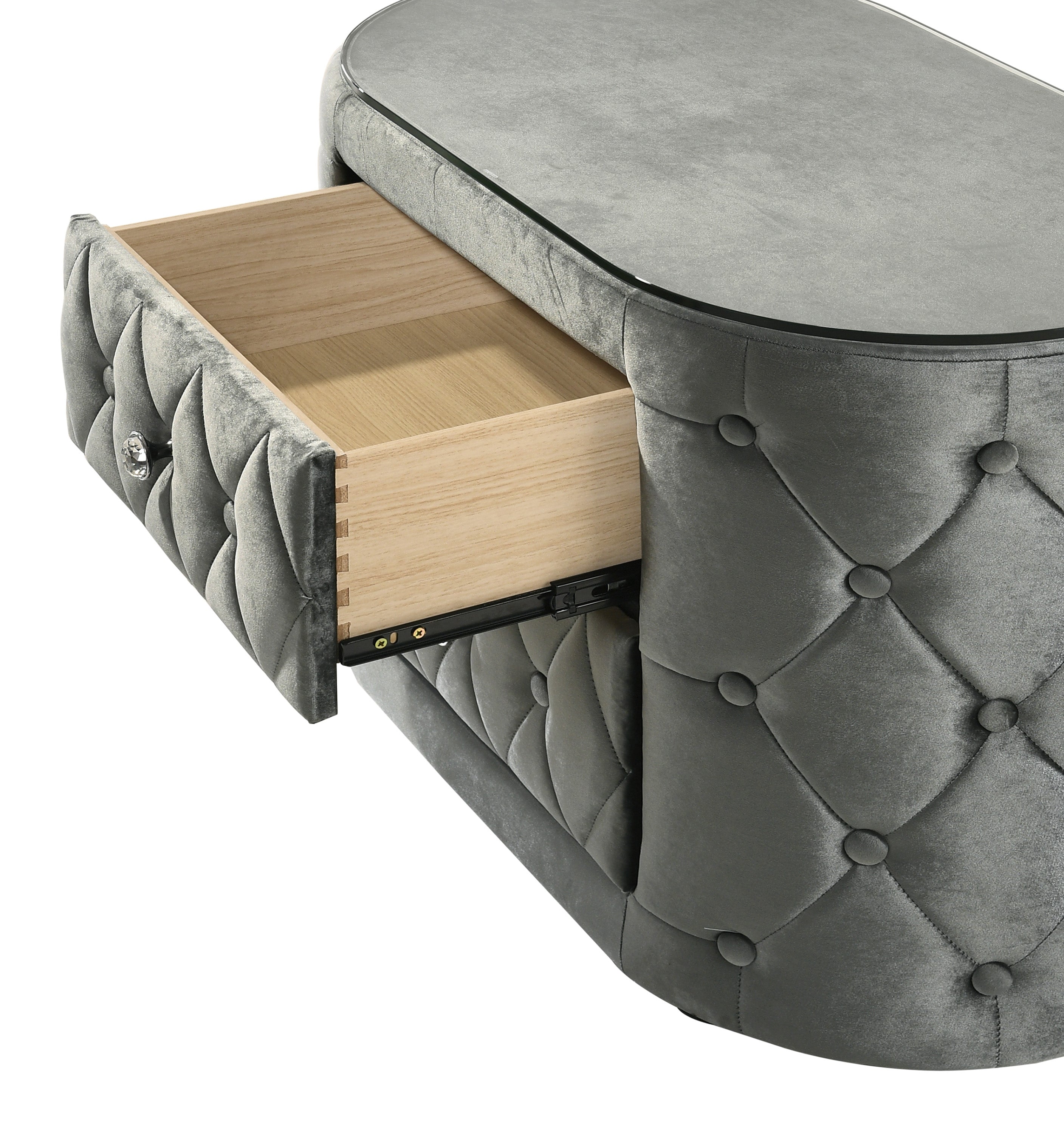 The Voltare Futuristic Bed - Grey