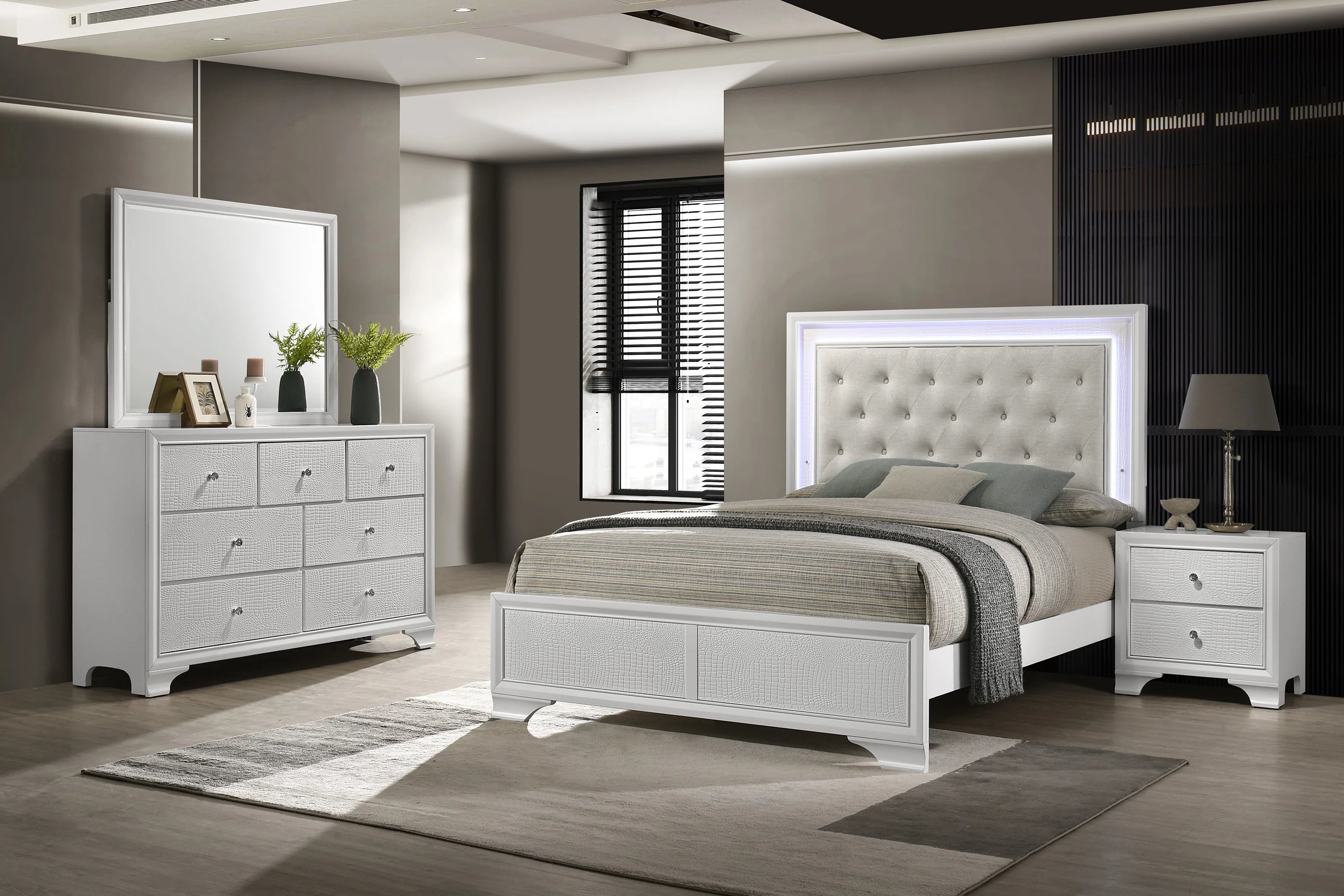 Lyssa Oat Bedroom Set Collection