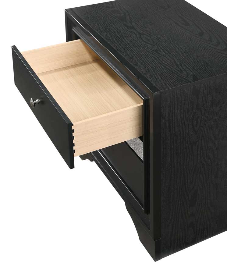 Regata Black Bedroom Set