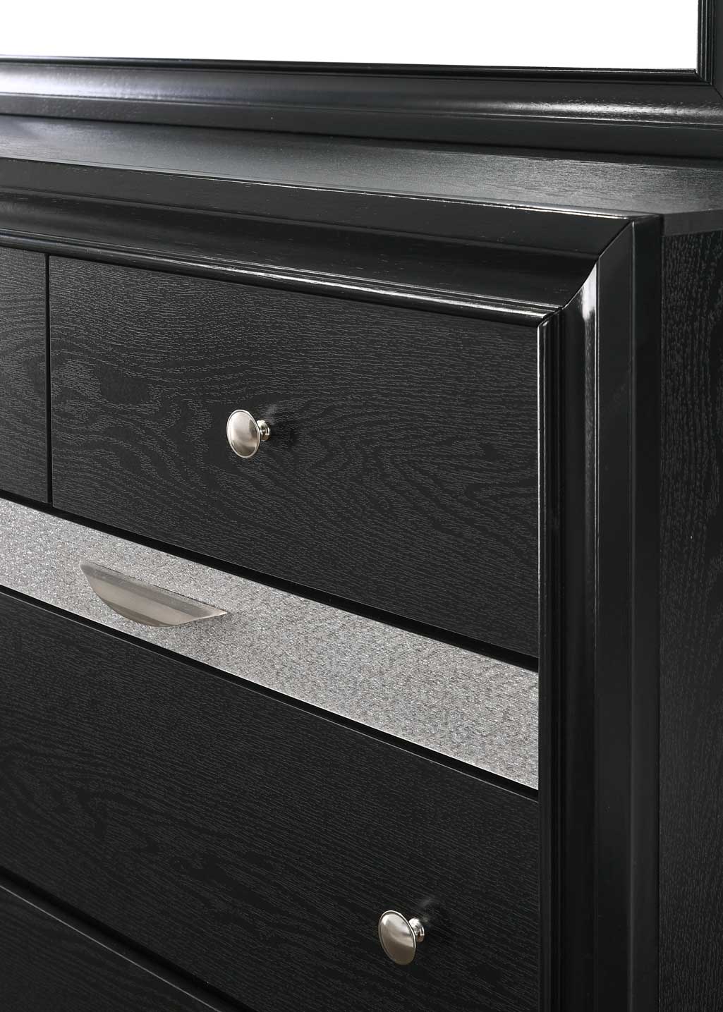 Regata Black Bedroom Set