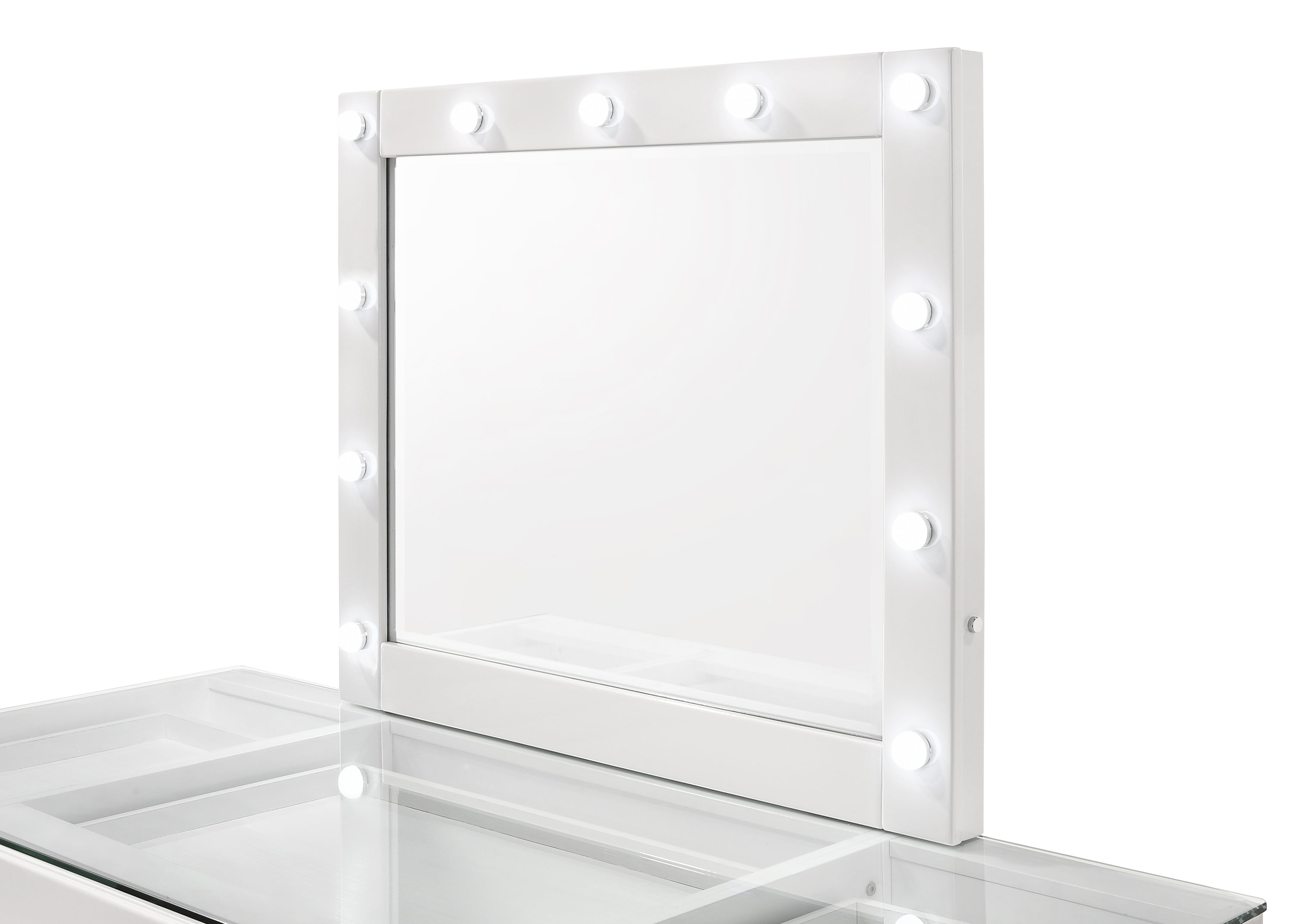 Avery Luxe Vanity Collection High-gloss White