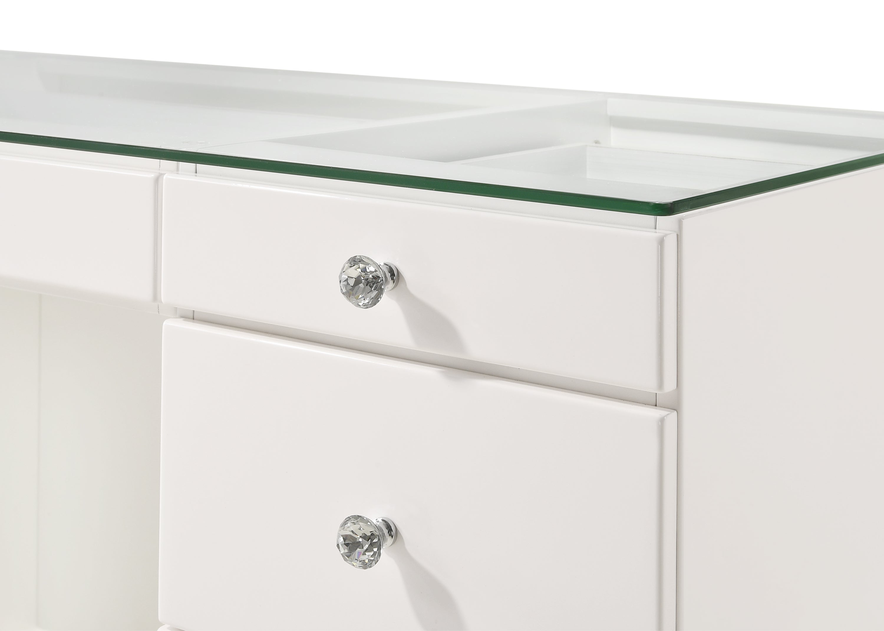 Avery Luxe Vanity Collection High-gloss White