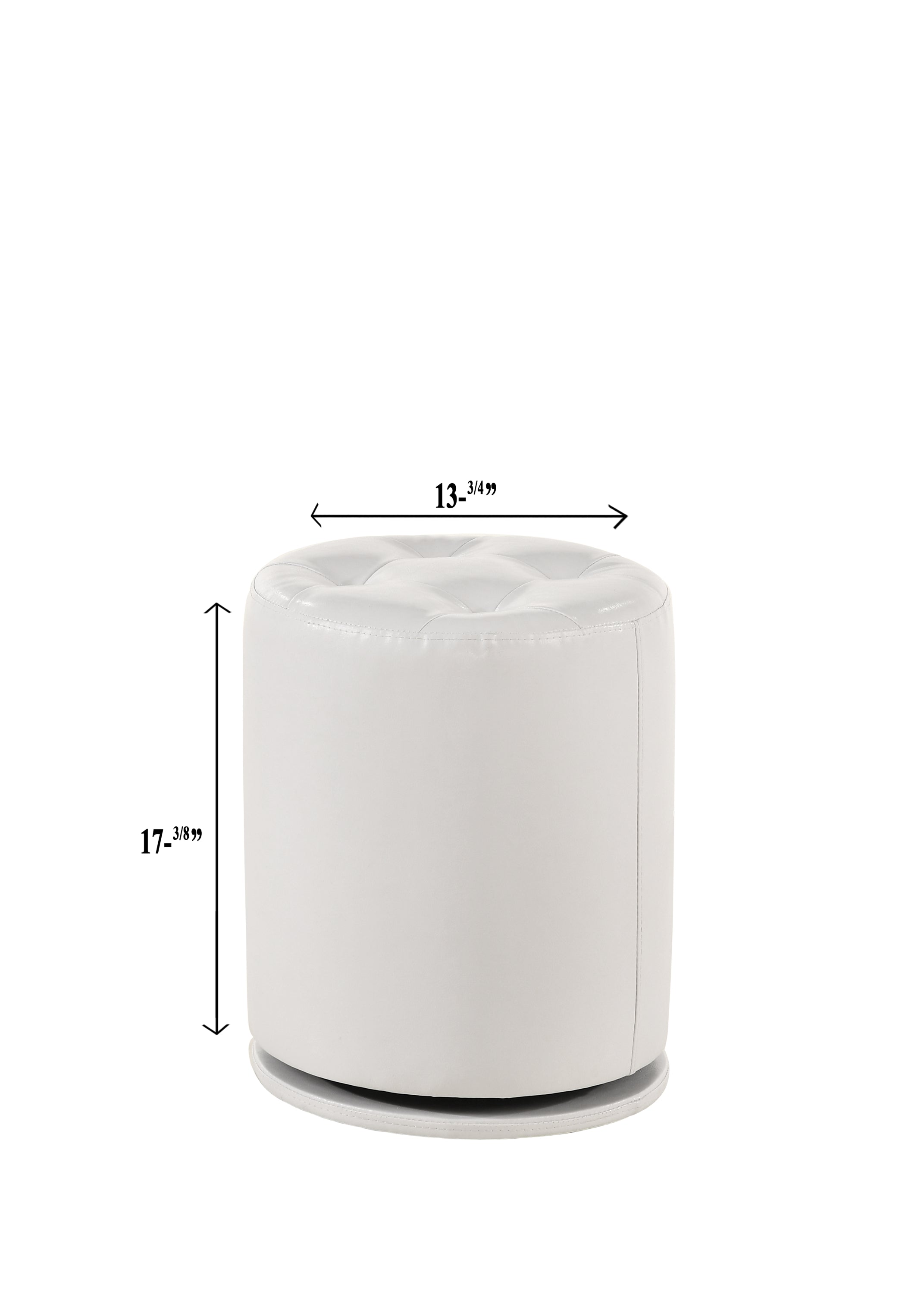 Morgan Glam Vanity High-Gloss White