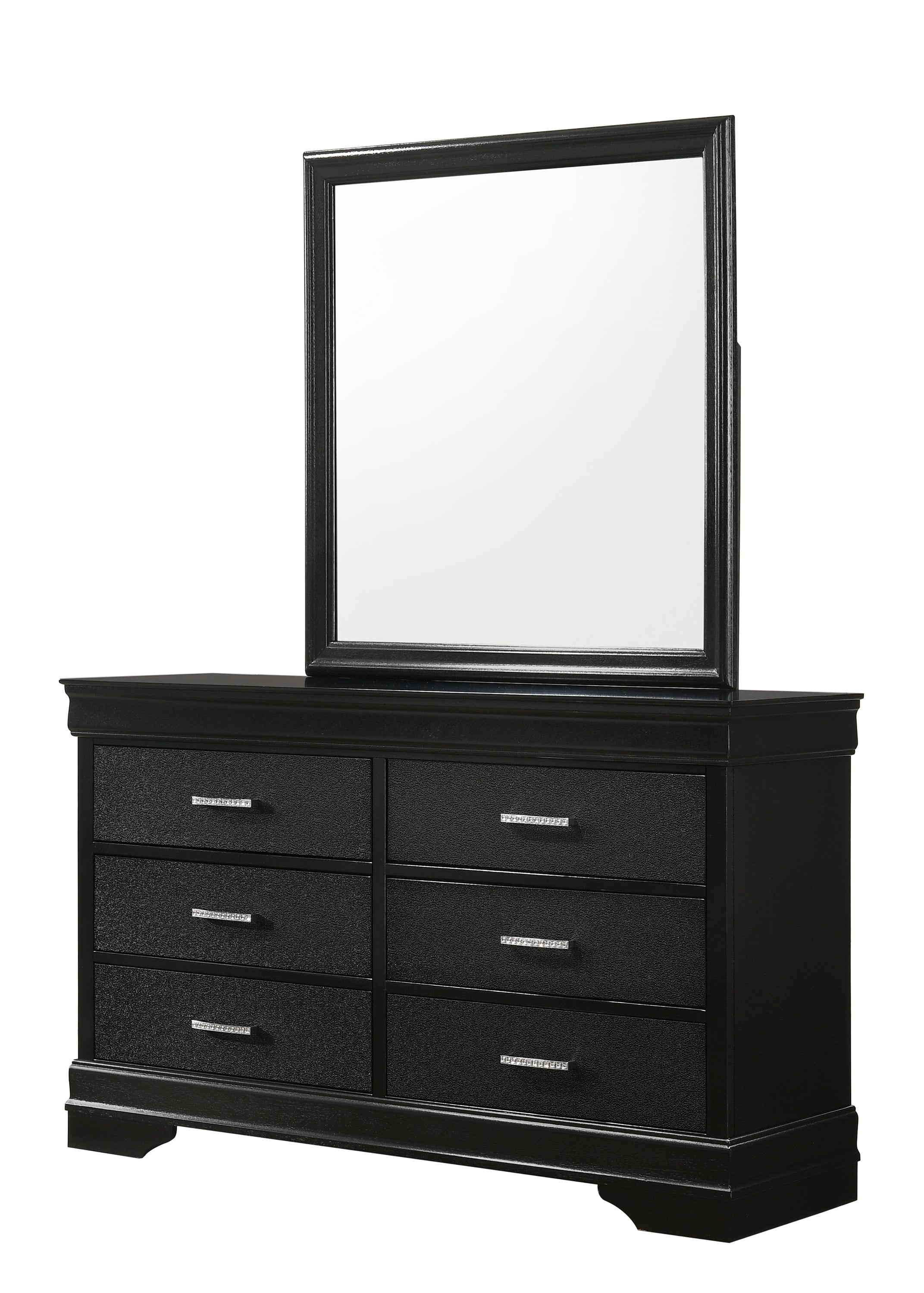 Amalia Black Bedroom Set Collection