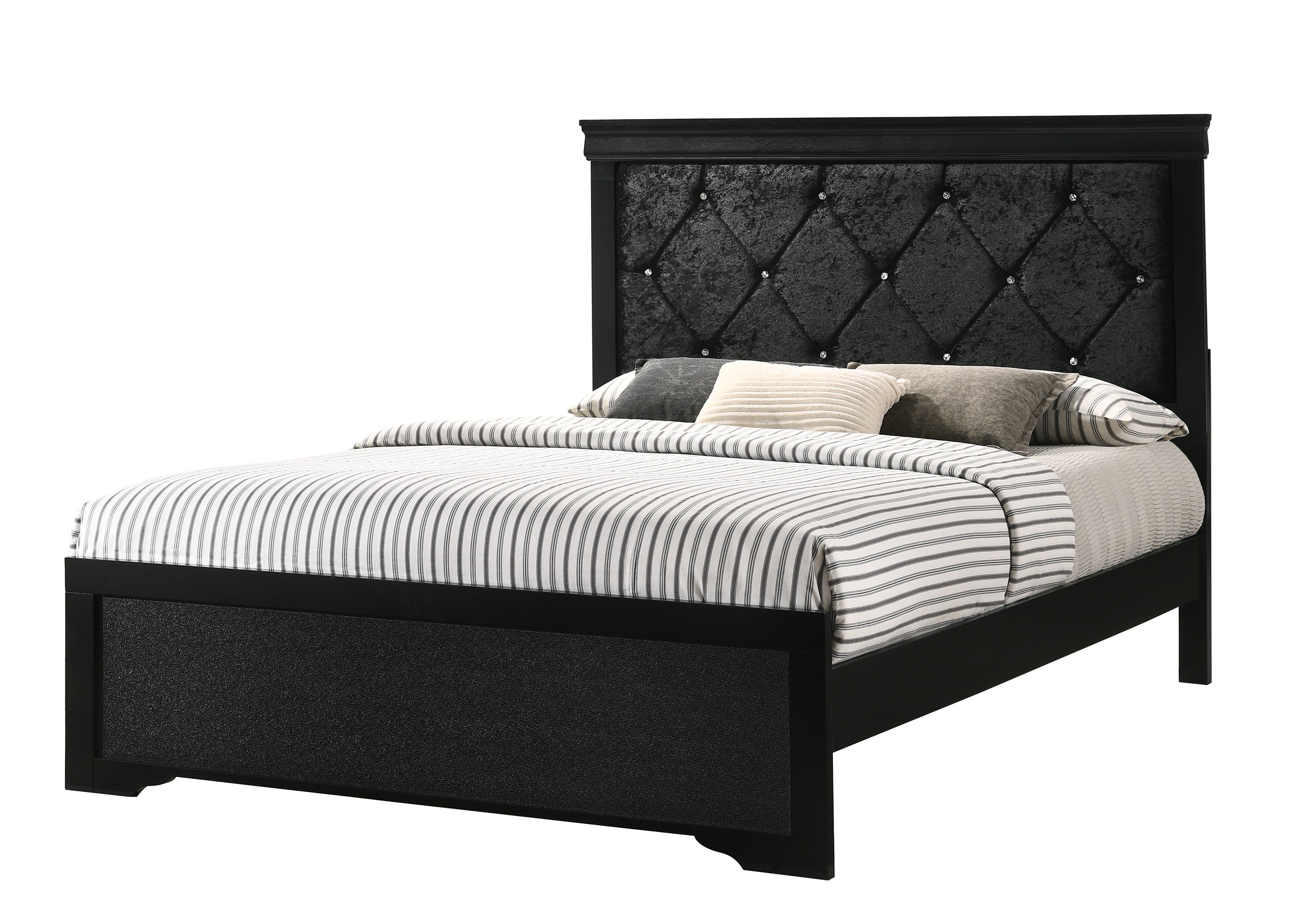 Amalia Black Bedroom Set Collection