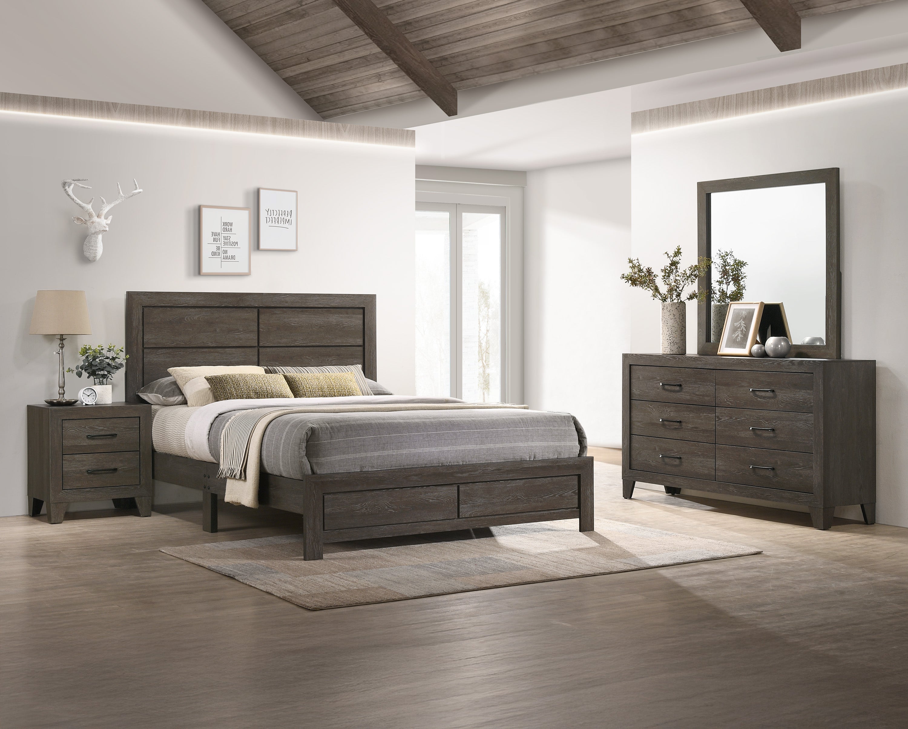 Hopkins Brown Bedroom Set