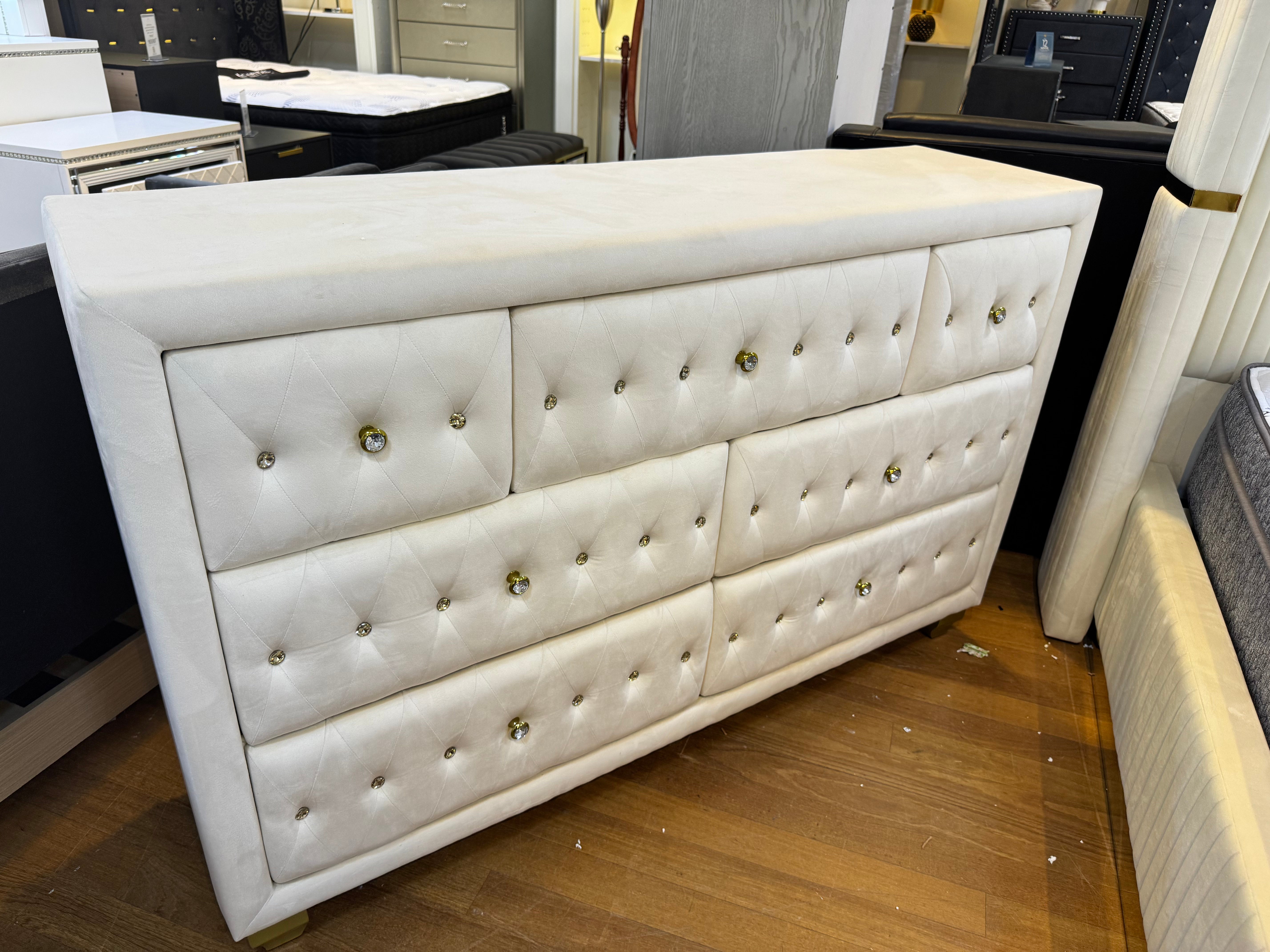 Olivia Beige Dresser