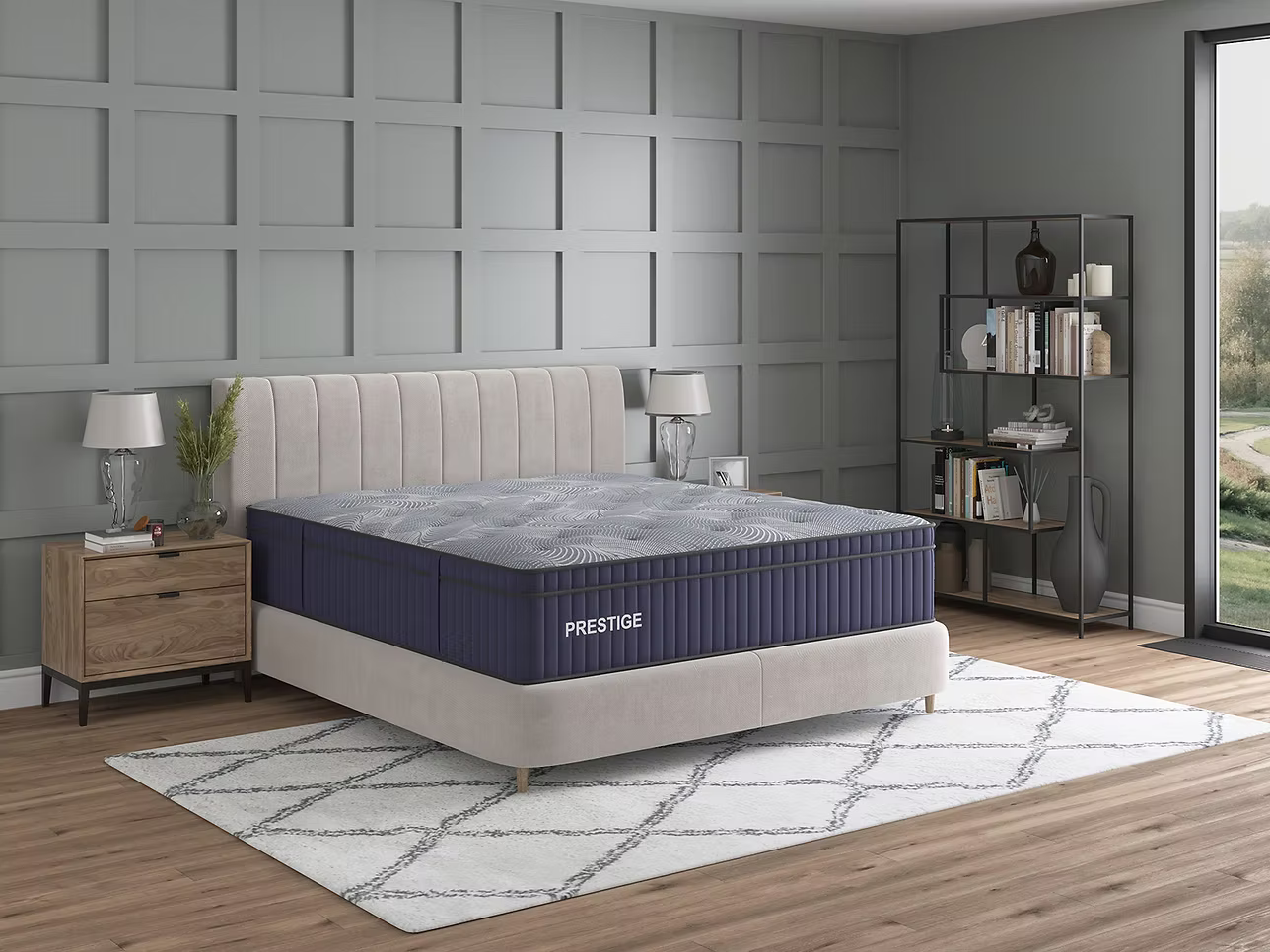 PRESTIGE HYBRID LUXURY EURO TOP MATTRESS