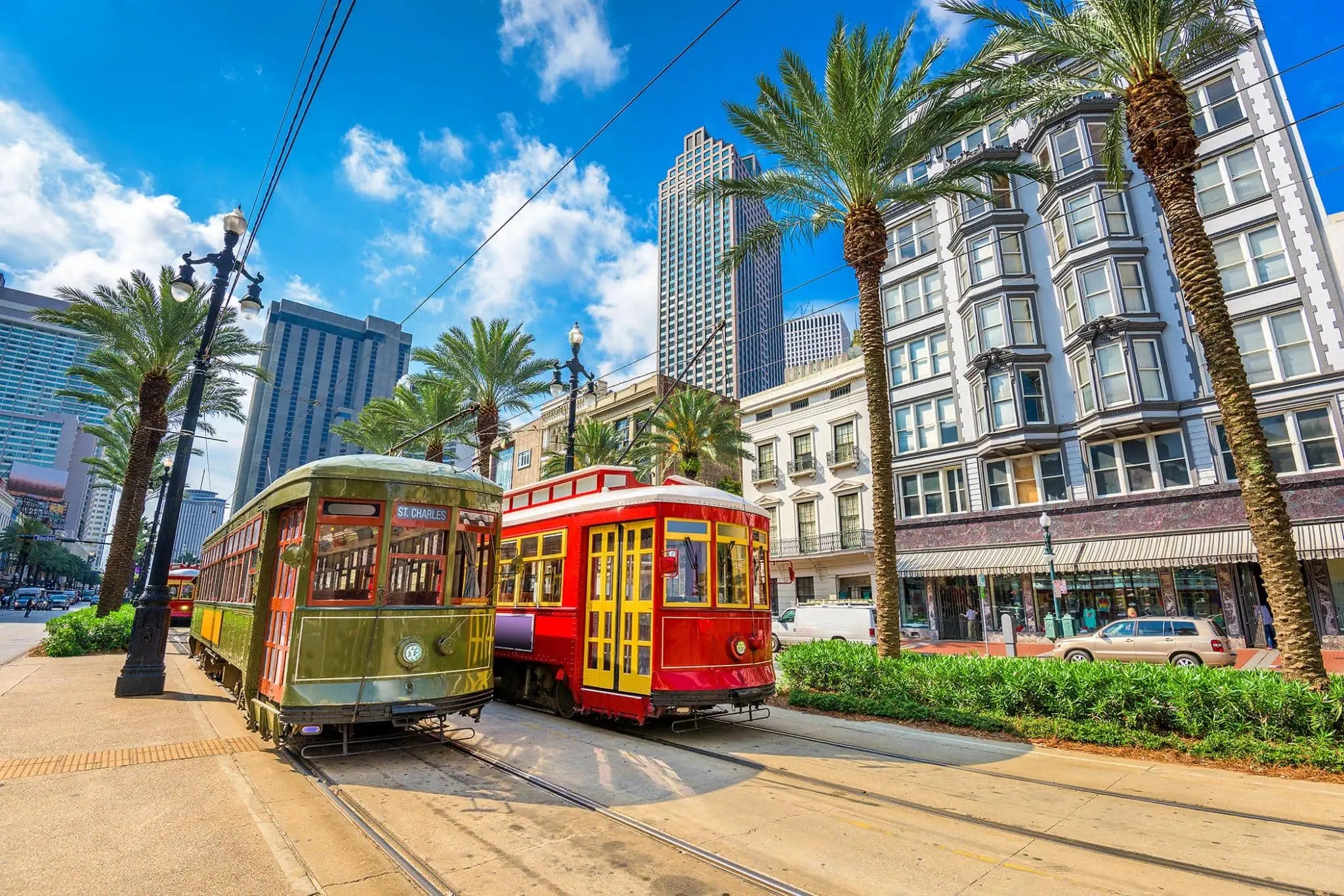 Temp Glass w/Foil – New Orleans Trolly