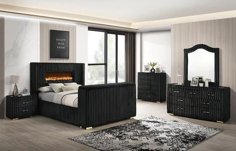 Henley Bedroom Set Black