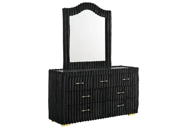 Atlam Bedroom Set Black