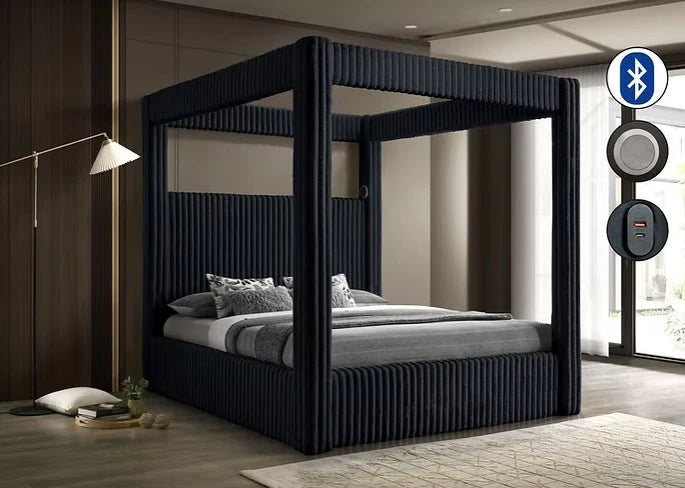 Atlam Bedroom Set Black