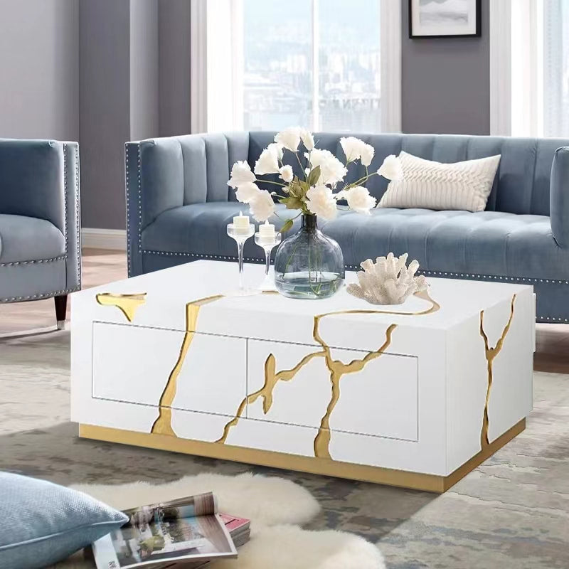 Gold Coffee Table