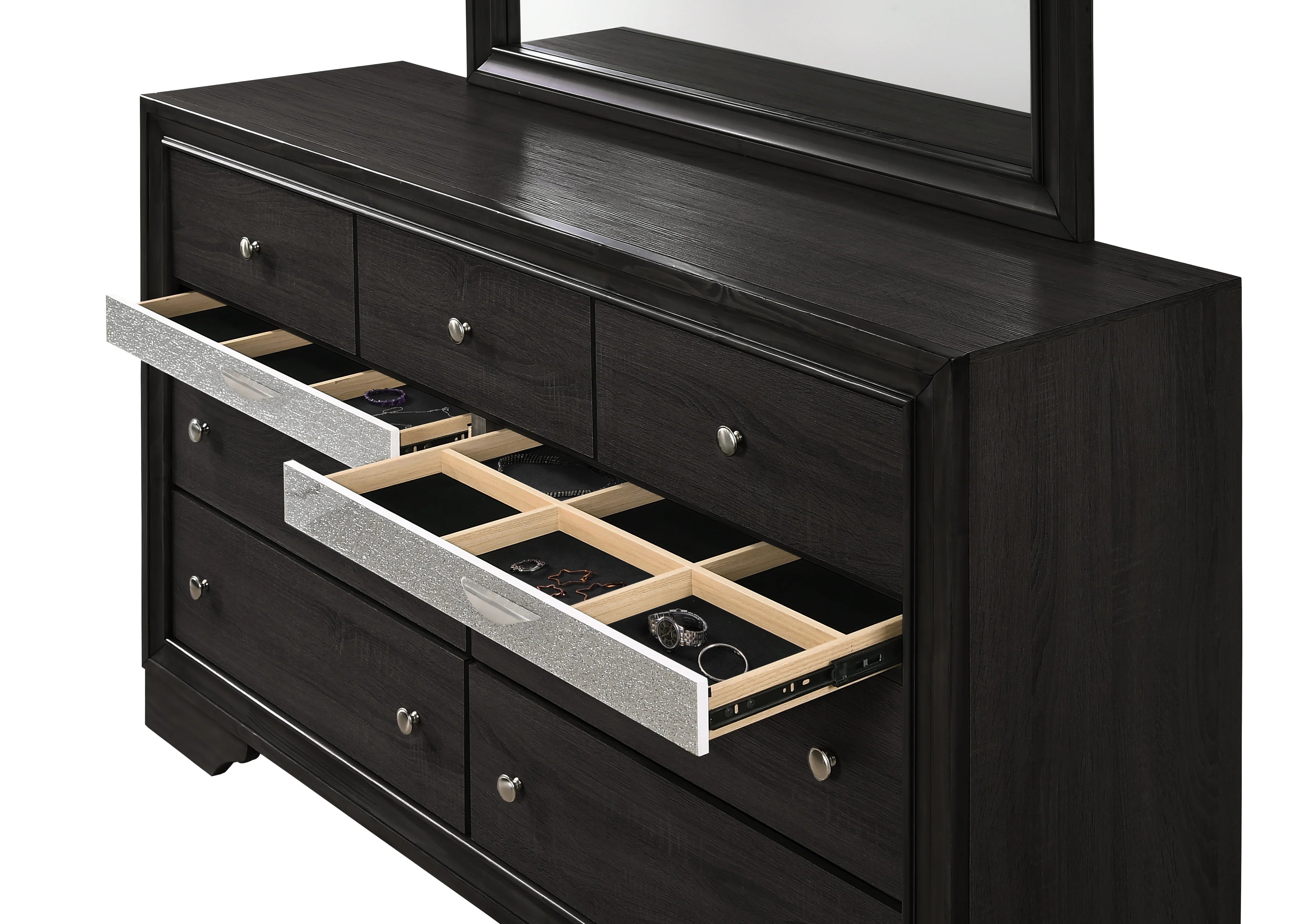 Regata Black Bedroom Set