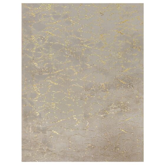 Rabbit Tex Champagne/Gold Rug 5X7