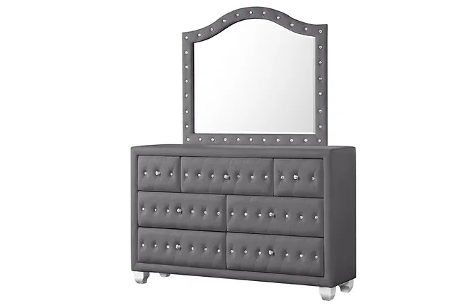 Olivia Grey Bedroom Set Collection