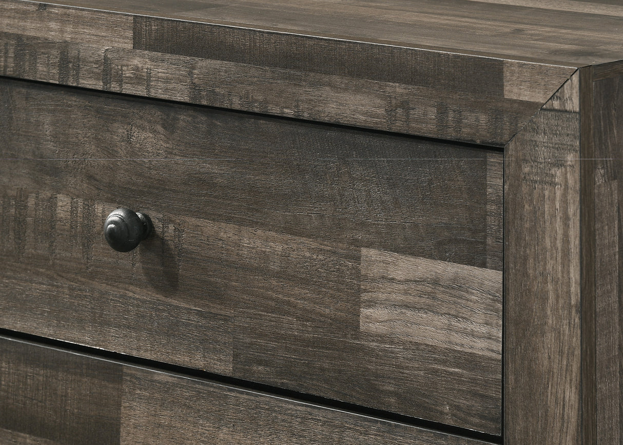 Atticus Wood Bedroom Dresser & Mirror