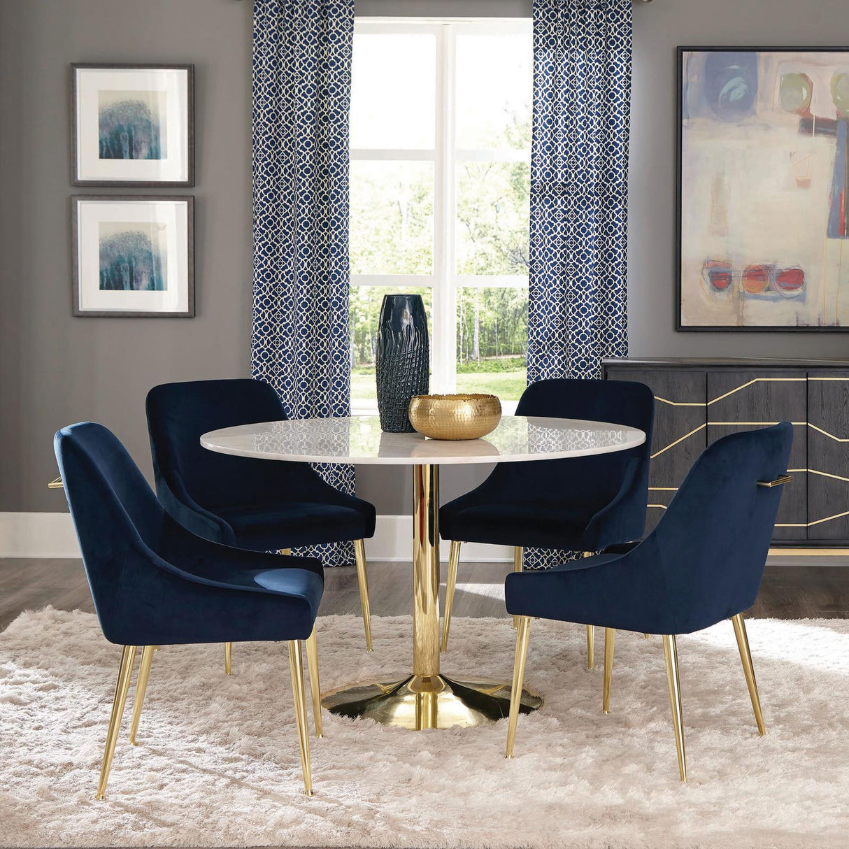 The Aurora Marble & Gold Collection